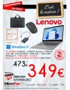 Pack rentrée PC portable 15IGL05 + Sacoche + Souris + Disque externe + Office 365